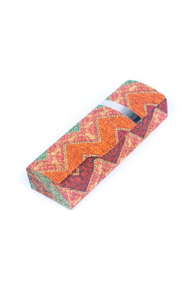 Cork glasses case with...