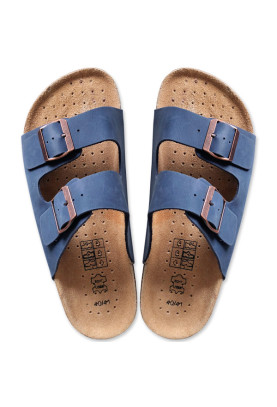 Cinnamon Sandals dark blue (leather)