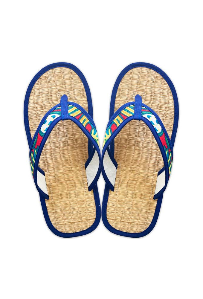 Blaue Flip Flops