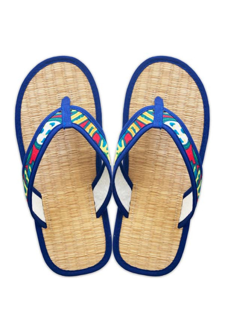 Blaue Flip Flops