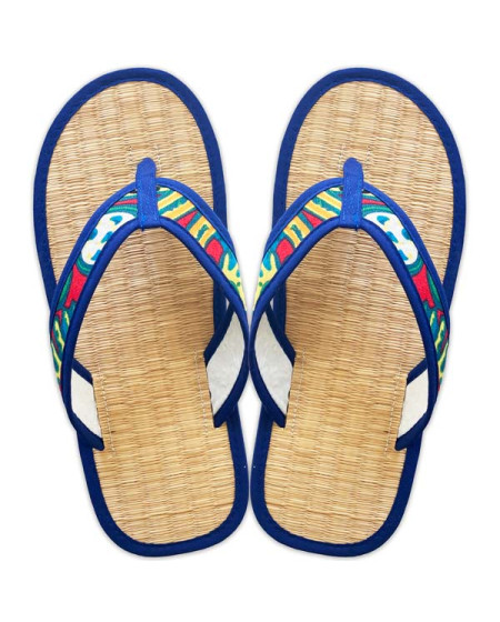 Blaue Flip Flops