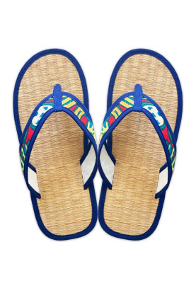 Blaue Flip Flops