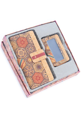 Gift box set1 cork wallets