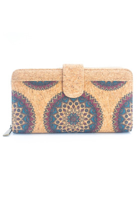 Ladies' wallet with mandala...