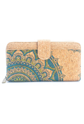 Ladies' wallet with mandala...