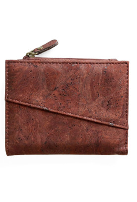 Classic brown cork wallet