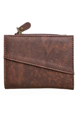 Classic brown cork wallet